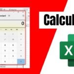 excel-taulukko-ja-laskin-tyopoydalla