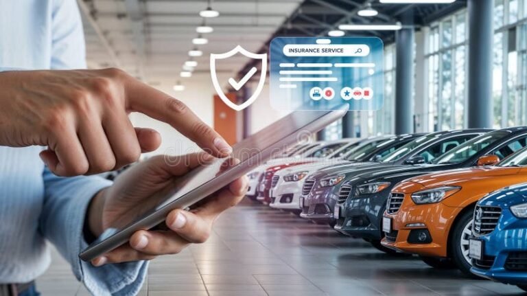 Miten Käytän If Vakuutuksen Oma Asiointi -palvelua 5 henkilo selaa vakuutuspalvelun mobiilisovellusta