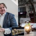 kultaharkko-auton-vieressa