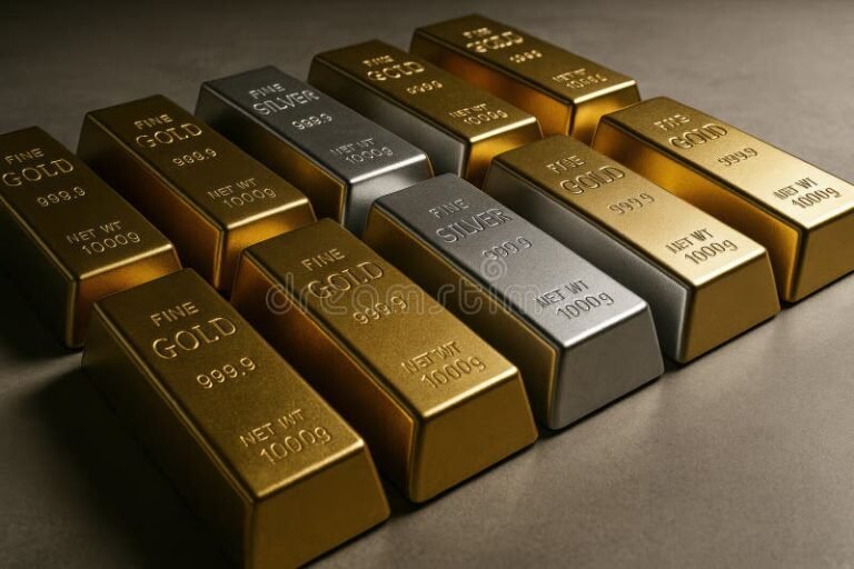 loistavasti kiilteleva kultaharkko poydalla