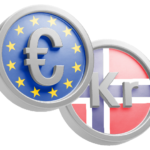 norjan-kruunua-ja-euron-symboleja-vierekkain