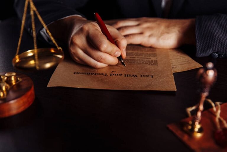 perunkirjoitustilaisuus ja omaisuuden perinto