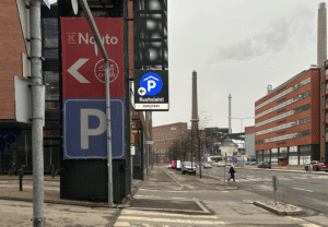 ruoholahden katu ja pysakointimerkit