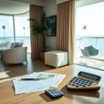 tyylikas-asunto-ja-laskin-poydalla